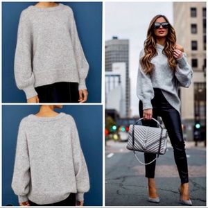 H&M Knit Mohair Blend Sweater